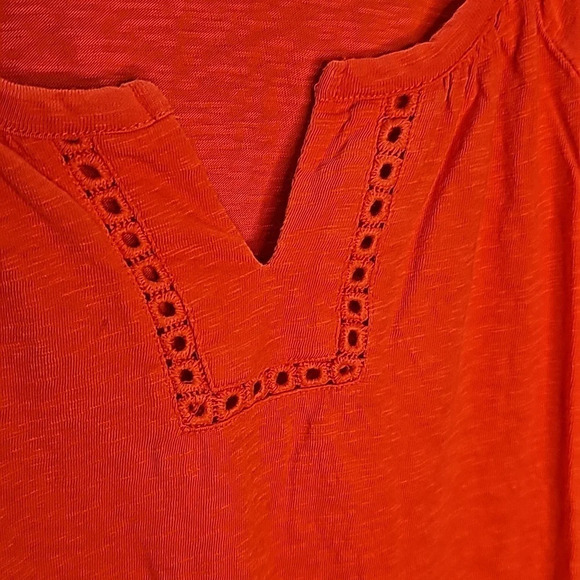 Talbots Slub Tee Sz XL - Picture 5 of 8